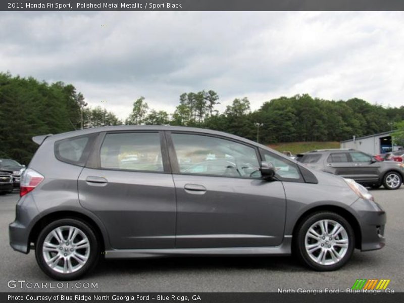 Polished Metal Metallic / Sport Black 2011 Honda Fit Sport