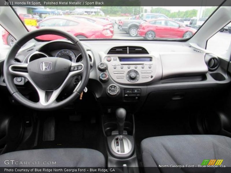 Polished Metal Metallic / Sport Black 2011 Honda Fit Sport