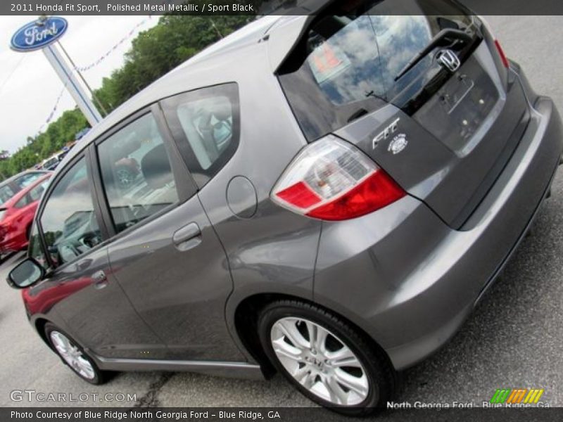 Polished Metal Metallic / Sport Black 2011 Honda Fit Sport