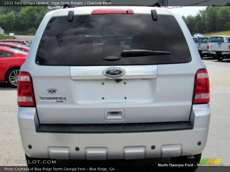 Ingot Silver Metallic / Charcoal Black 2012 Ford Escape Limited