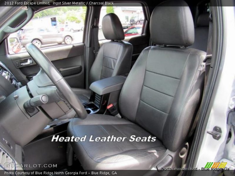 Ingot Silver Metallic / Charcoal Black 2012 Ford Escape Limited