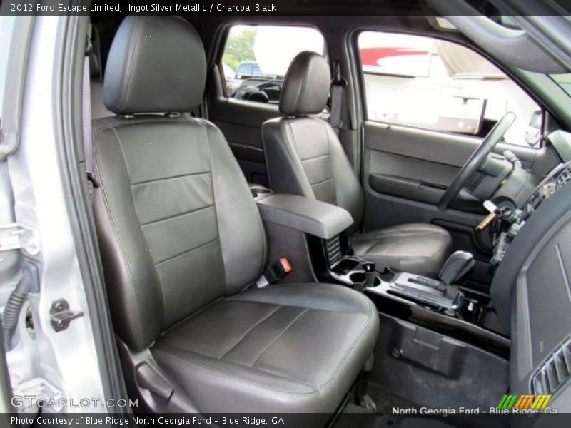 Ingot Silver Metallic / Charcoal Black 2012 Ford Escape Limited