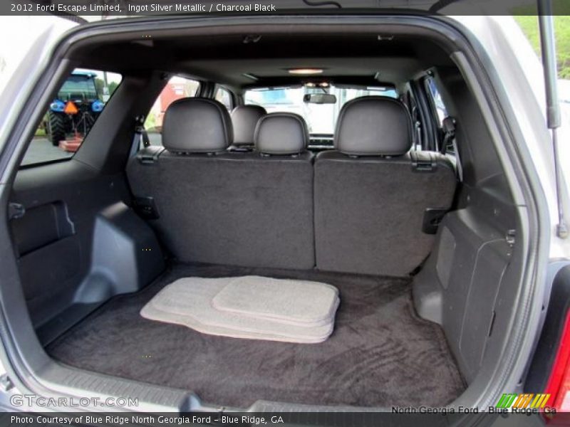 Ingot Silver Metallic / Charcoal Black 2012 Ford Escape Limited