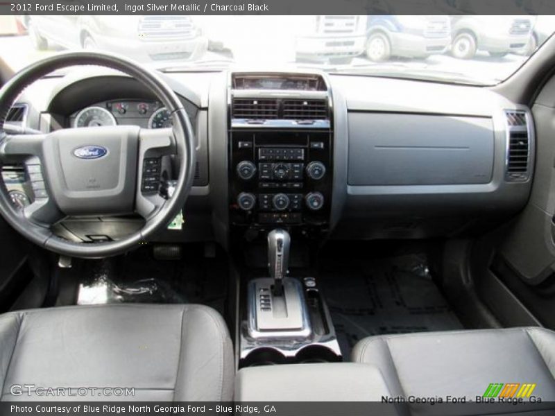 Ingot Silver Metallic / Charcoal Black 2012 Ford Escape Limited