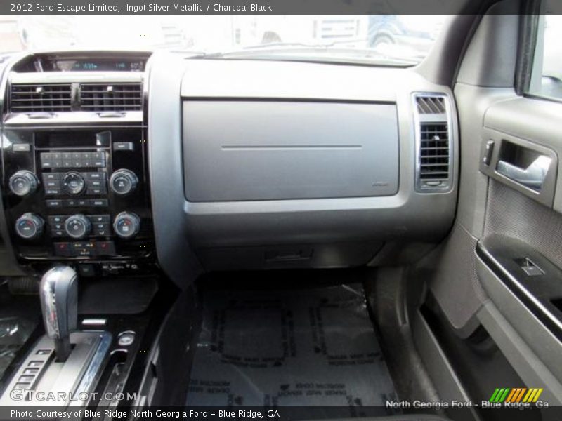 Ingot Silver Metallic / Charcoal Black 2012 Ford Escape Limited