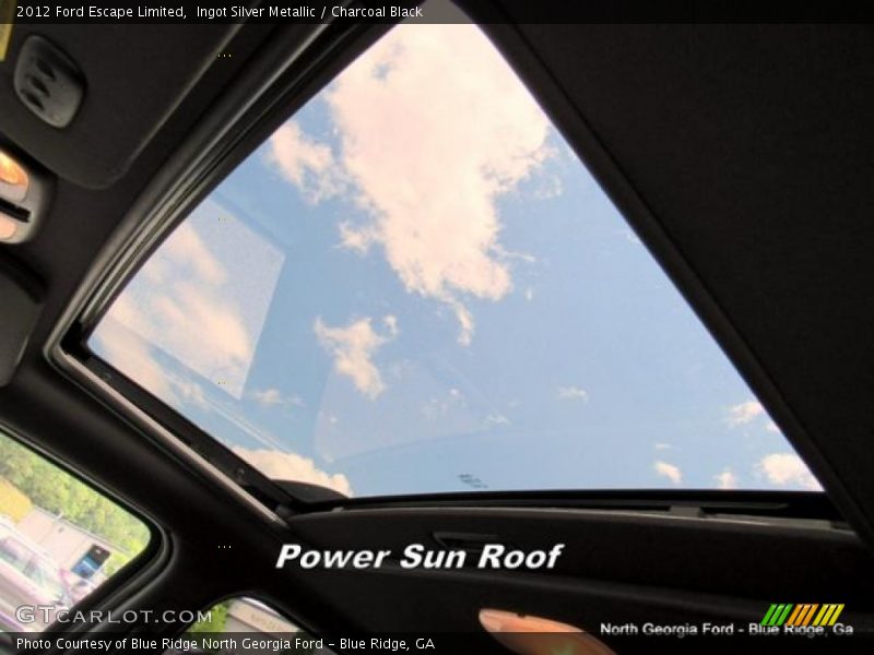 Ingot Silver Metallic / Charcoal Black 2012 Ford Escape Limited