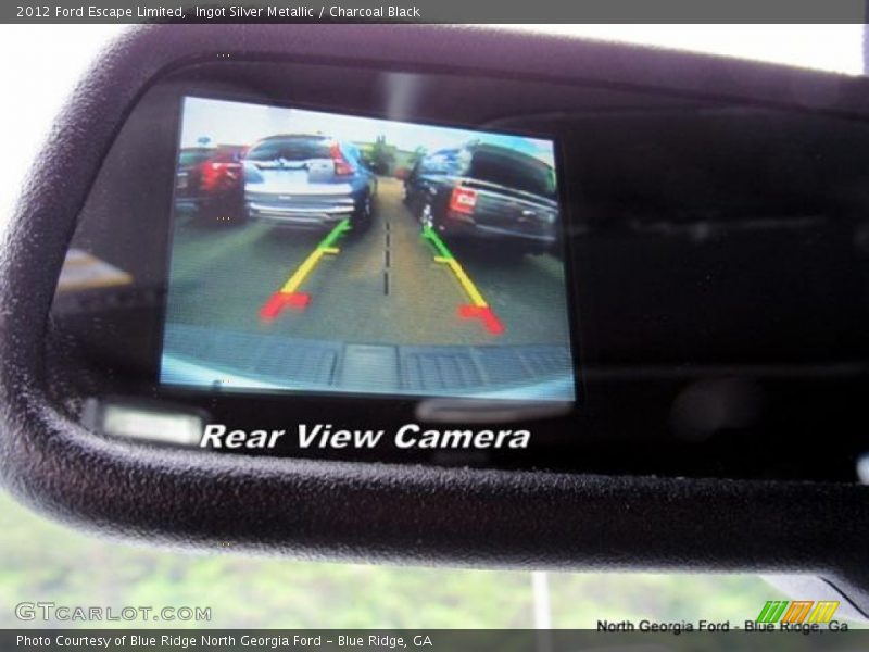 Ingot Silver Metallic / Charcoal Black 2012 Ford Escape Limited