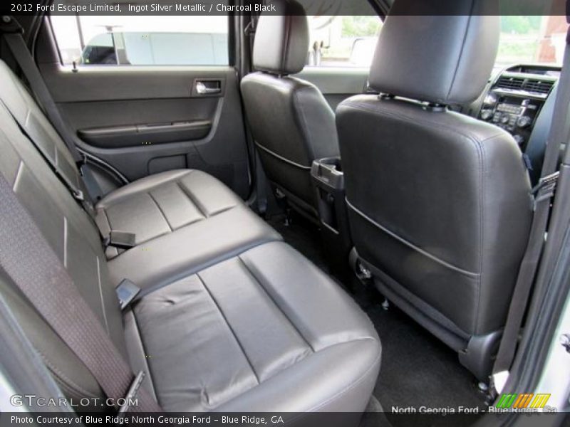 Ingot Silver Metallic / Charcoal Black 2012 Ford Escape Limited