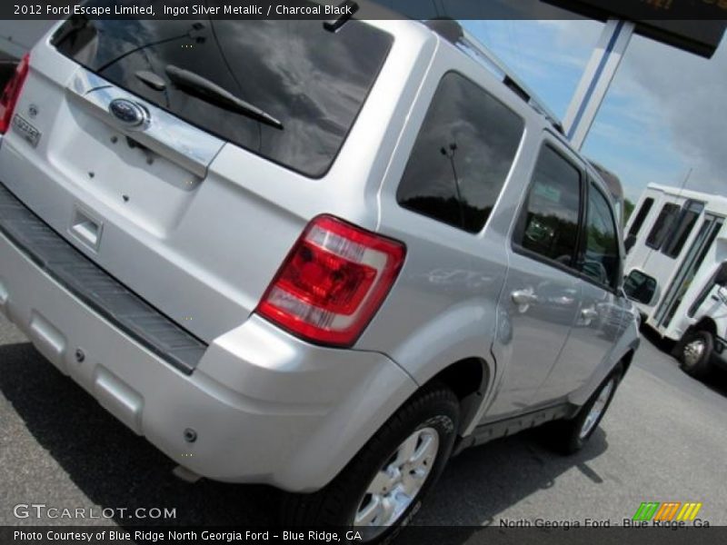 Ingot Silver Metallic / Charcoal Black 2012 Ford Escape Limited