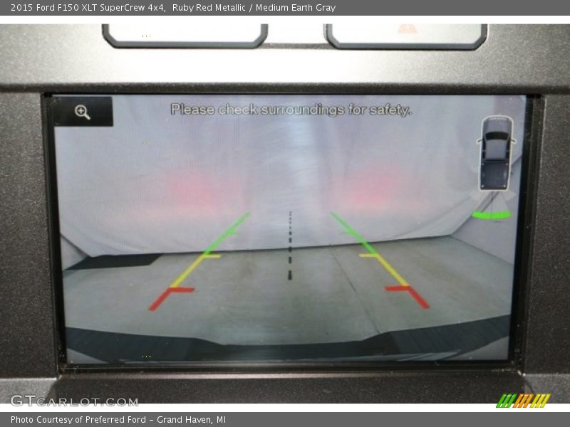 Ruby Red Metallic / Medium Earth Gray 2015 Ford F150 XLT SuperCrew 4x4