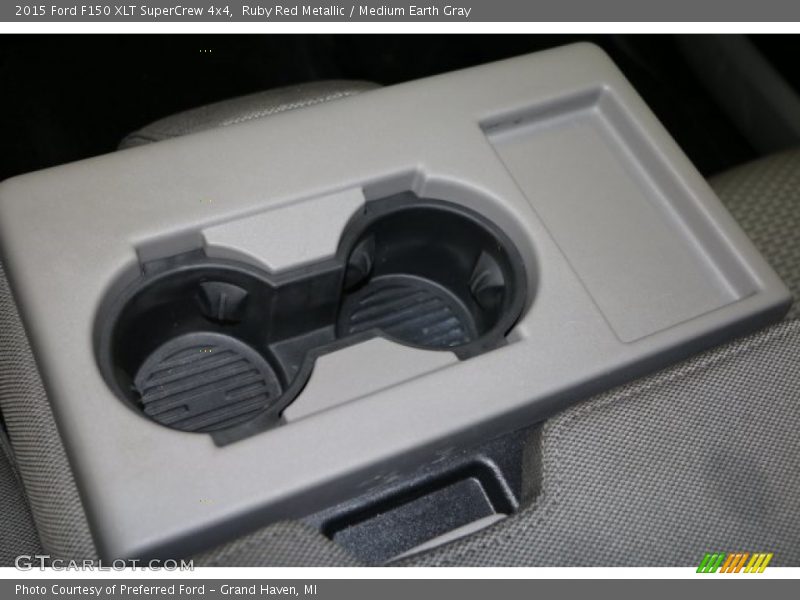 Ruby Red Metallic / Medium Earth Gray 2015 Ford F150 XLT SuperCrew 4x4