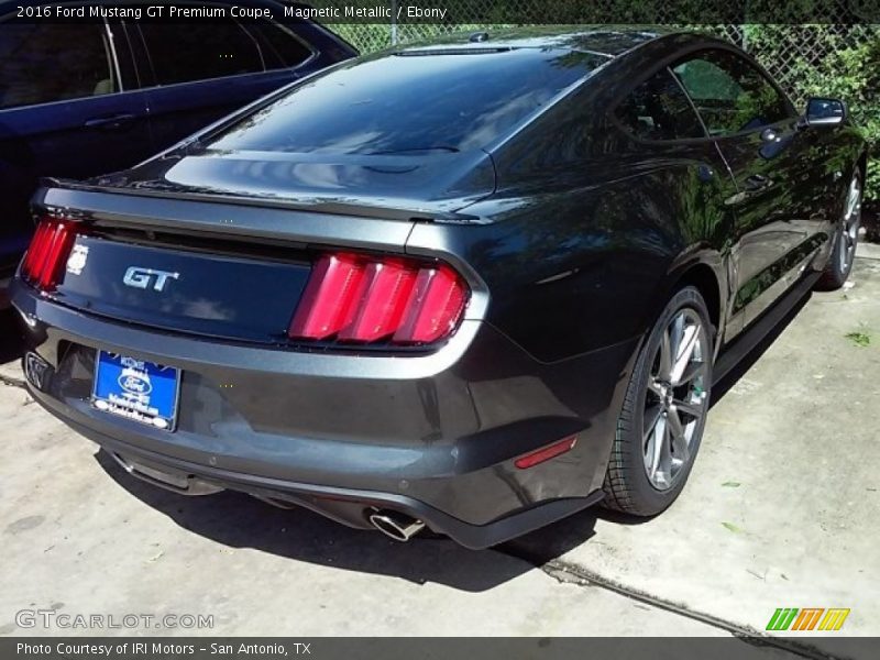 Magnetic Metallic / Ebony 2016 Ford Mustang GT Premium Coupe