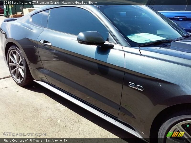 Magnetic Metallic / Ebony 2016 Ford Mustang GT Premium Coupe