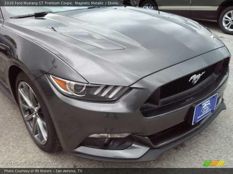 Magnetic Metallic / Ebony 2016 Ford Mustang GT Premium Coupe