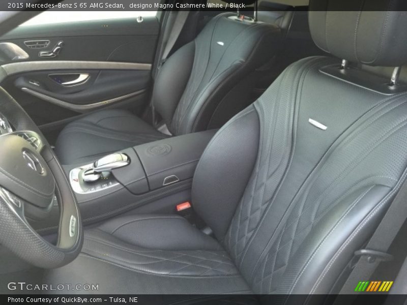 Front Seat of 2015 S 65 AMG Sedan