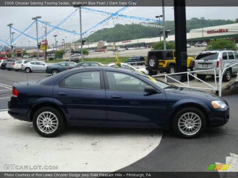 Midnight Blue Pearl / Dark Slate Gray 2006 Chrysler Sebring Touring Sedan