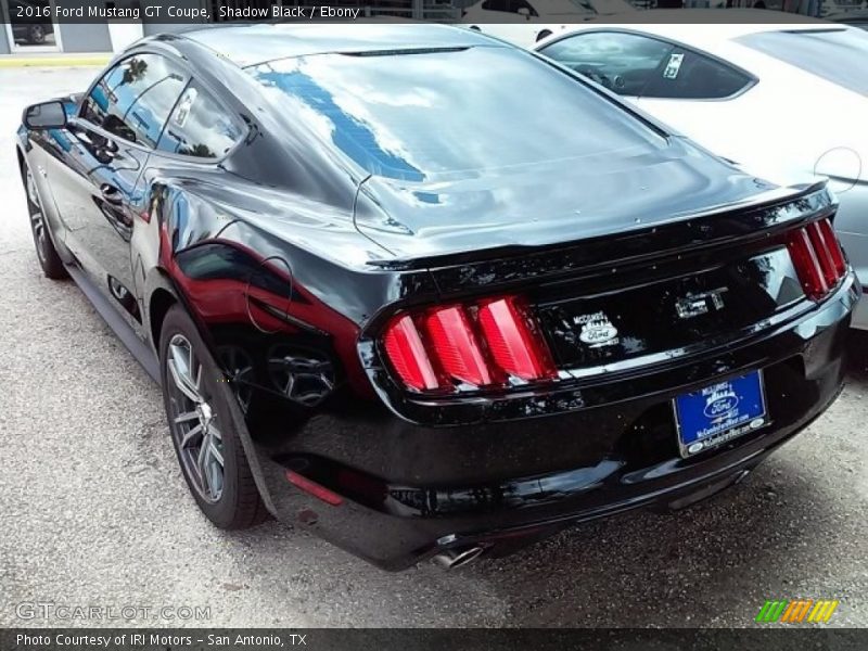Shadow Black / Ebony 2016 Ford Mustang GT Coupe