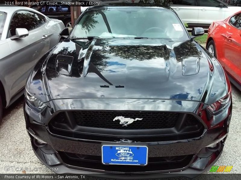 Shadow Black / Ebony 2016 Ford Mustang GT Coupe