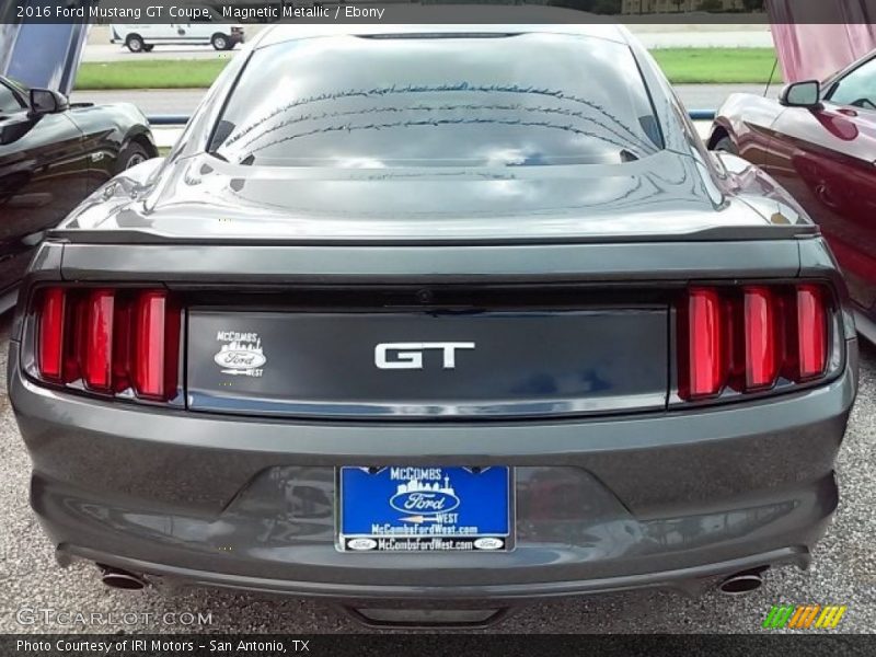 Magnetic Metallic / Ebony 2016 Ford Mustang GT Coupe