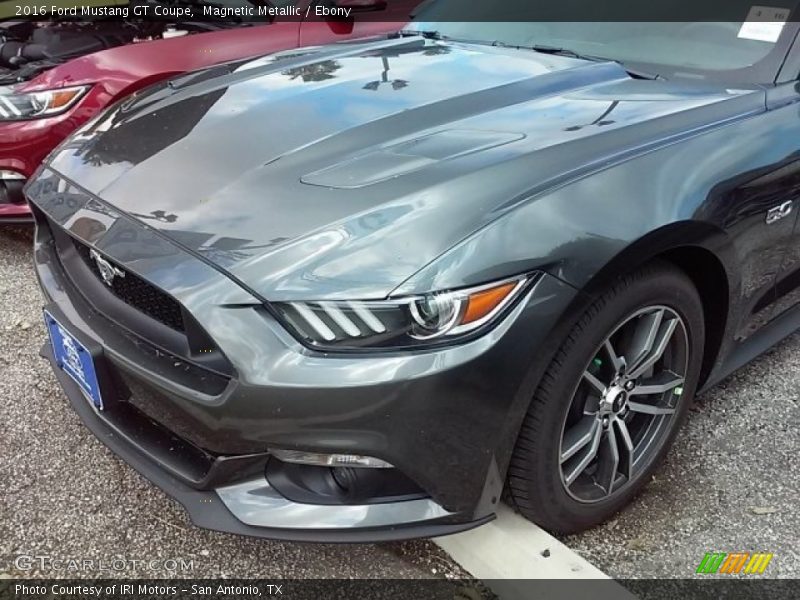 Magnetic Metallic / Ebony 2016 Ford Mustang GT Coupe