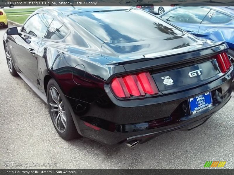 Shadow Black / Ebony 2016 Ford Mustang GT Coupe