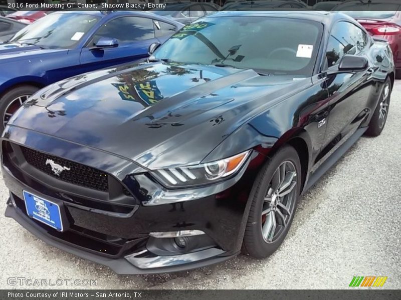 Shadow Black / Ebony 2016 Ford Mustang GT Coupe