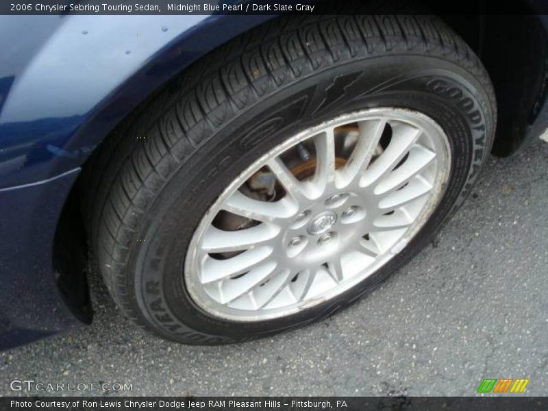 Midnight Blue Pearl / Dark Slate Gray 2006 Chrysler Sebring Touring Sedan