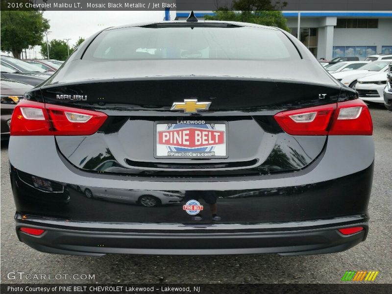 Mosaic Black Metallic / Jet Black 2016 Chevrolet Malibu LT