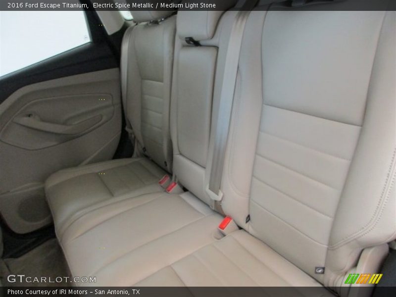 Electric Spice Metallic / Medium Light Stone 2016 Ford Escape Titanium
