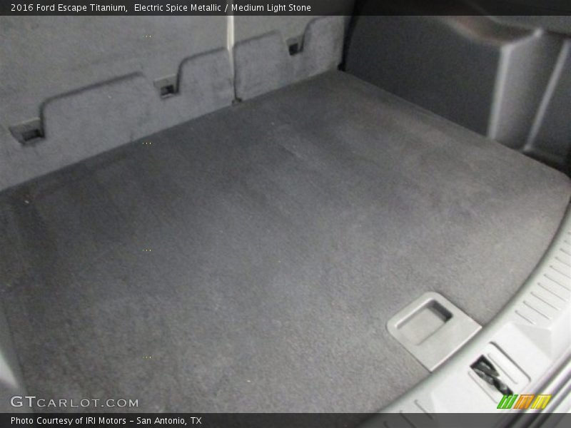 Electric Spice Metallic / Medium Light Stone 2016 Ford Escape Titanium