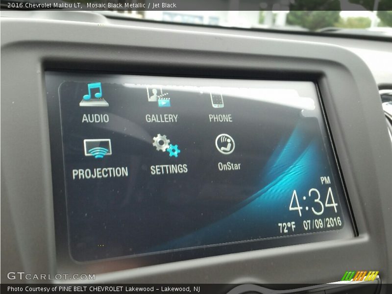 Mosaic Black Metallic / Jet Black 2016 Chevrolet Malibu LT