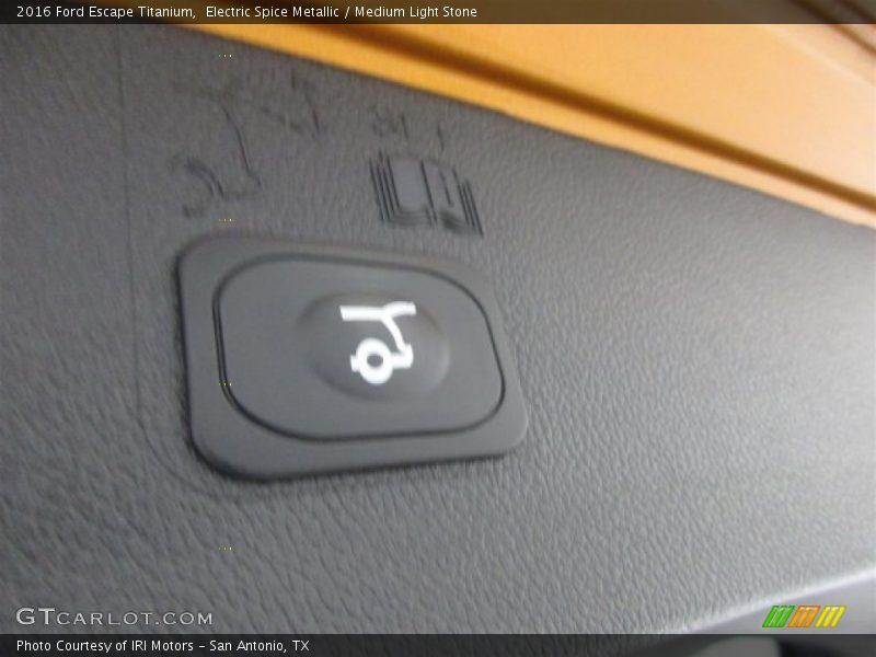Electric Spice Metallic / Medium Light Stone 2016 Ford Escape Titanium