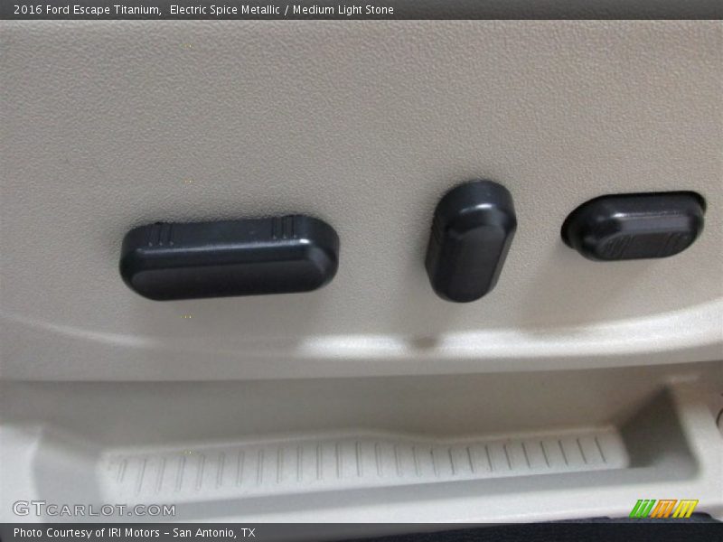 Electric Spice Metallic / Medium Light Stone 2016 Ford Escape Titanium