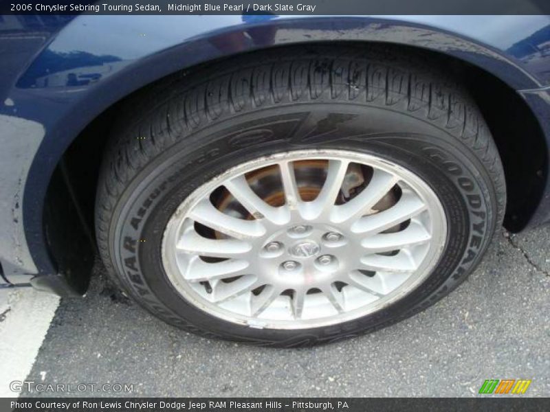 Midnight Blue Pearl / Dark Slate Gray 2006 Chrysler Sebring Touring Sedan
