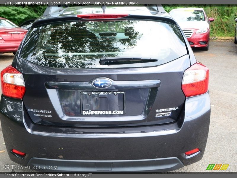 Dark Gray Metallic / Black 2013 Subaru Impreza 2.0i Sport Premium 5 Door