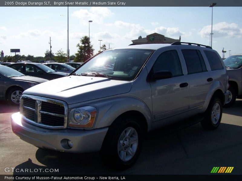 Bright Silver Metallic / Medium Slate Gray 2005 Dodge Durango SLT