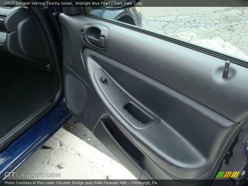 Midnight Blue Pearl / Dark Slate Gray 2006 Chrysler Sebring Touring Sedan