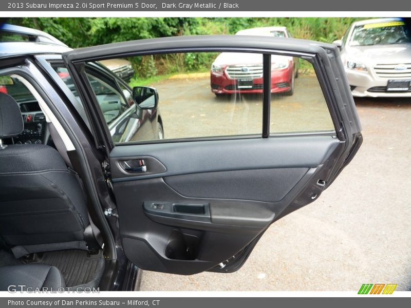 Dark Gray Metallic / Black 2013 Subaru Impreza 2.0i Sport Premium 5 Door