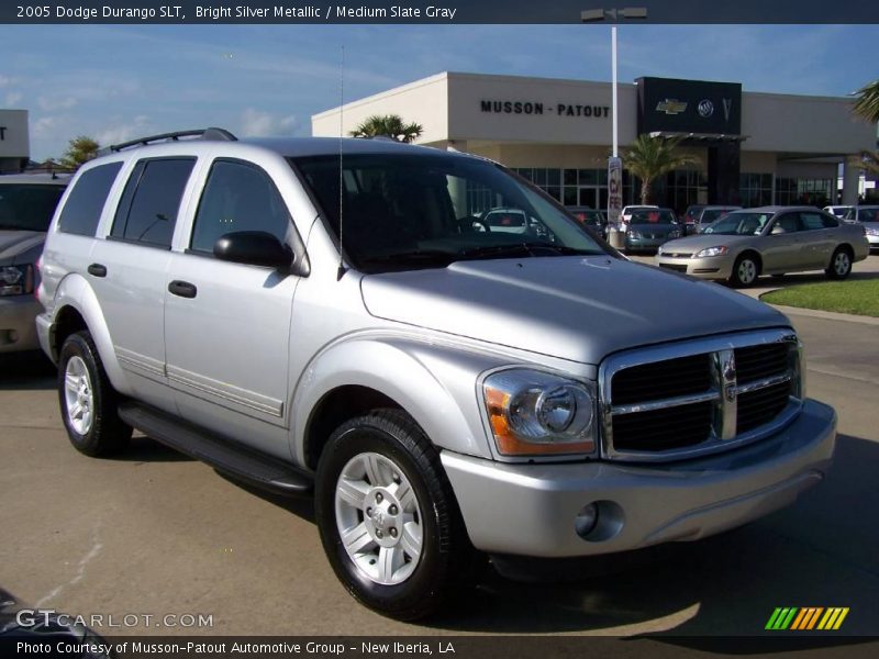 Bright Silver Metallic / Medium Slate Gray 2005 Dodge Durango SLT