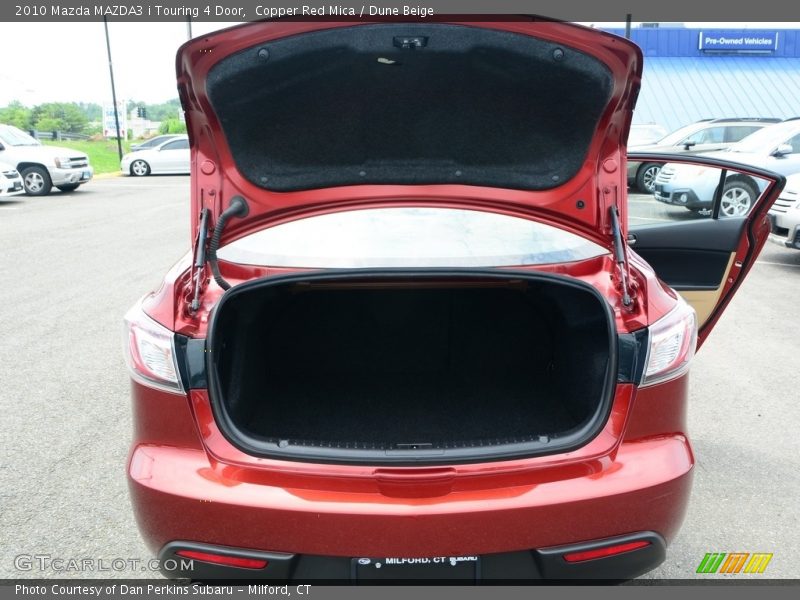 Copper Red Mica / Dune Beige 2010 Mazda MAZDA3 i Touring 4 Door