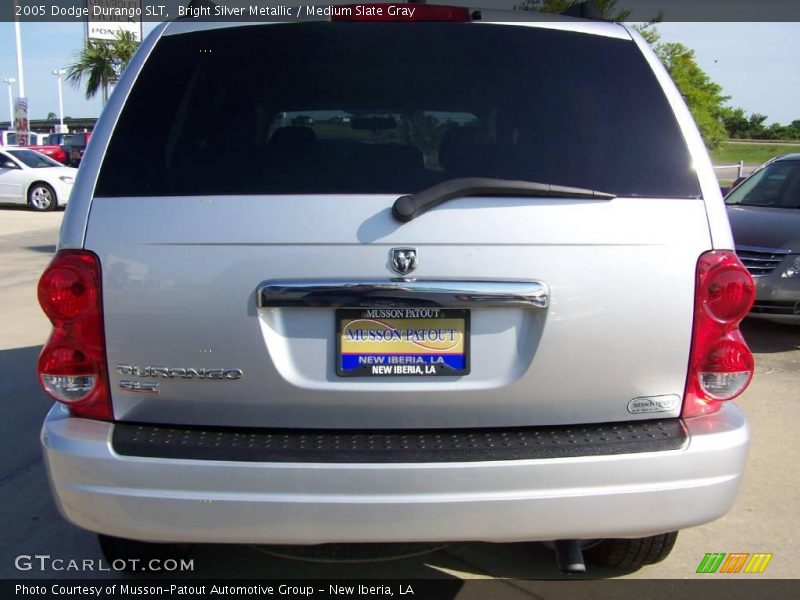 Bright Silver Metallic / Medium Slate Gray 2005 Dodge Durango SLT