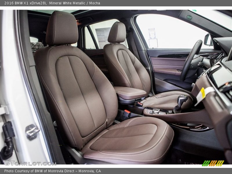  2016 X1 xDrive28i Mocha Interior