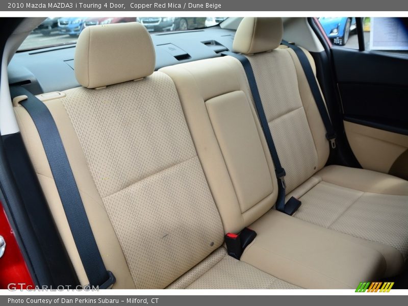 Copper Red Mica / Dune Beige 2010 Mazda MAZDA3 i Touring 4 Door