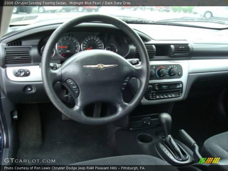 Midnight Blue Pearl / Dark Slate Gray 2006 Chrysler Sebring Touring Sedan