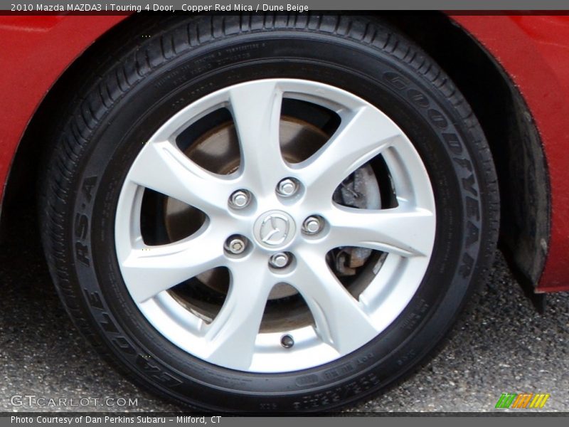 Copper Red Mica / Dune Beige 2010 Mazda MAZDA3 i Touring 4 Door