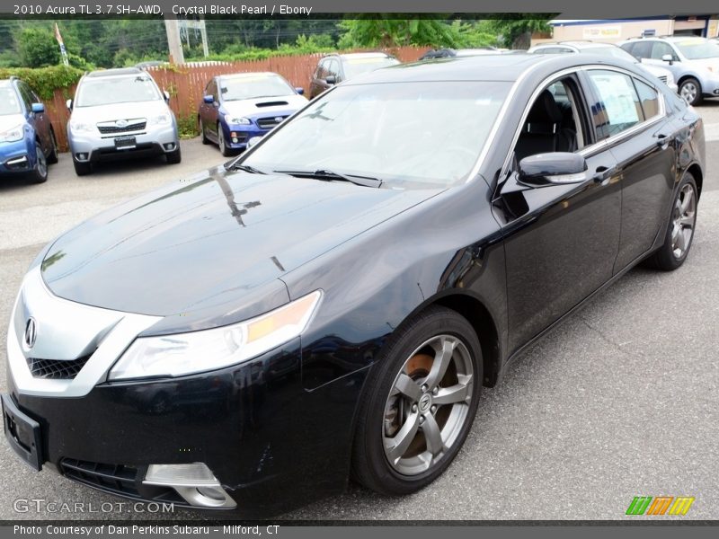Crystal Black Pearl / Ebony 2010 Acura TL 3.7 SH-AWD