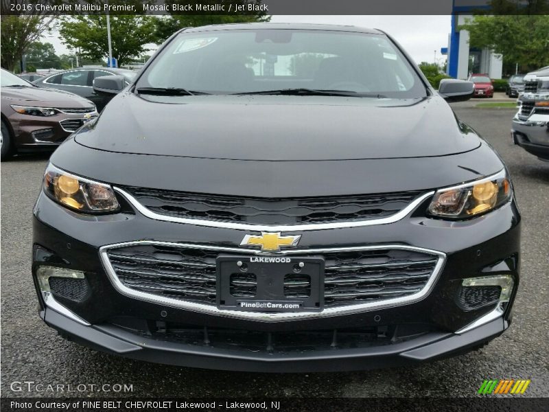 Mosaic Black Metallic / Jet Black 2016 Chevrolet Malibu Premier