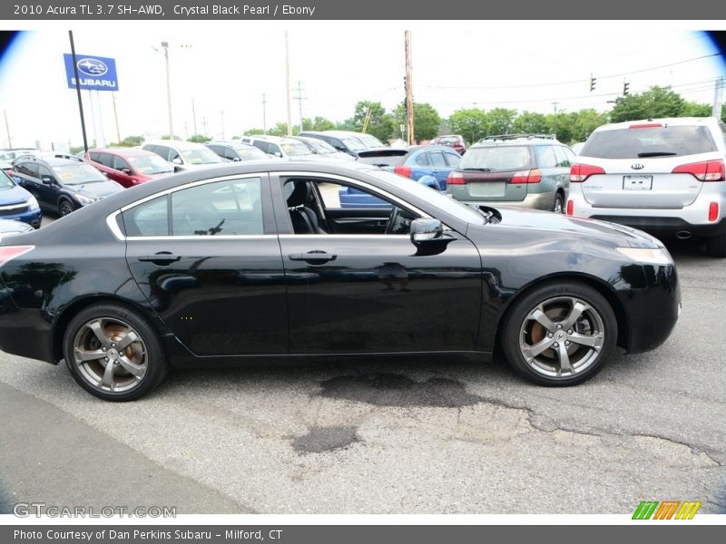 Crystal Black Pearl / Ebony 2010 Acura TL 3.7 SH-AWD