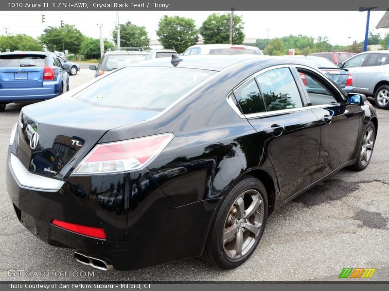 Crystal Black Pearl / Ebony 2010 Acura TL 3.7 SH-AWD