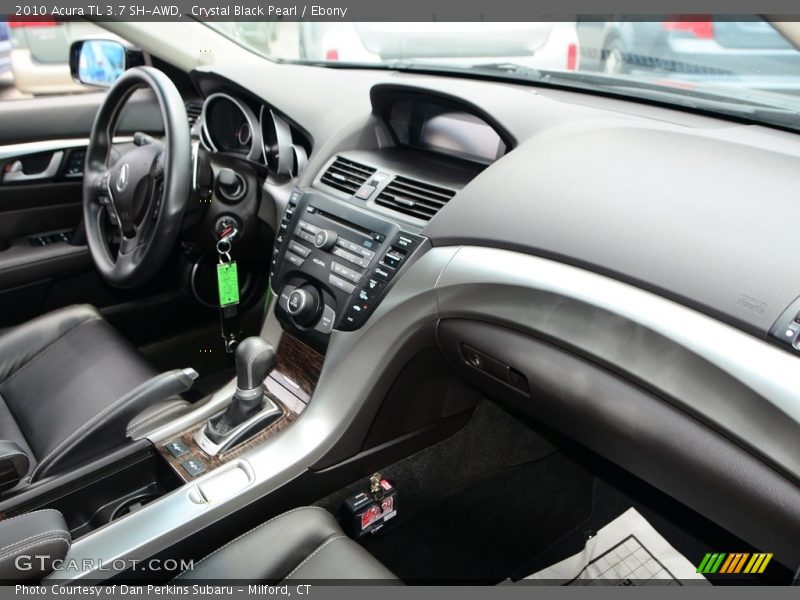Crystal Black Pearl / Ebony 2010 Acura TL 3.7 SH-AWD